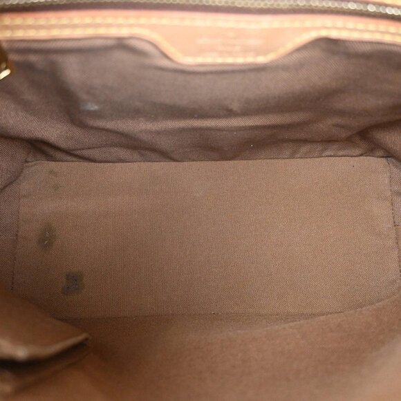 LOUIS VUITTON Cabas Piano Shoulder Bag Monogram Leather Brown M51148 70EF801 - Picture 9 of 14